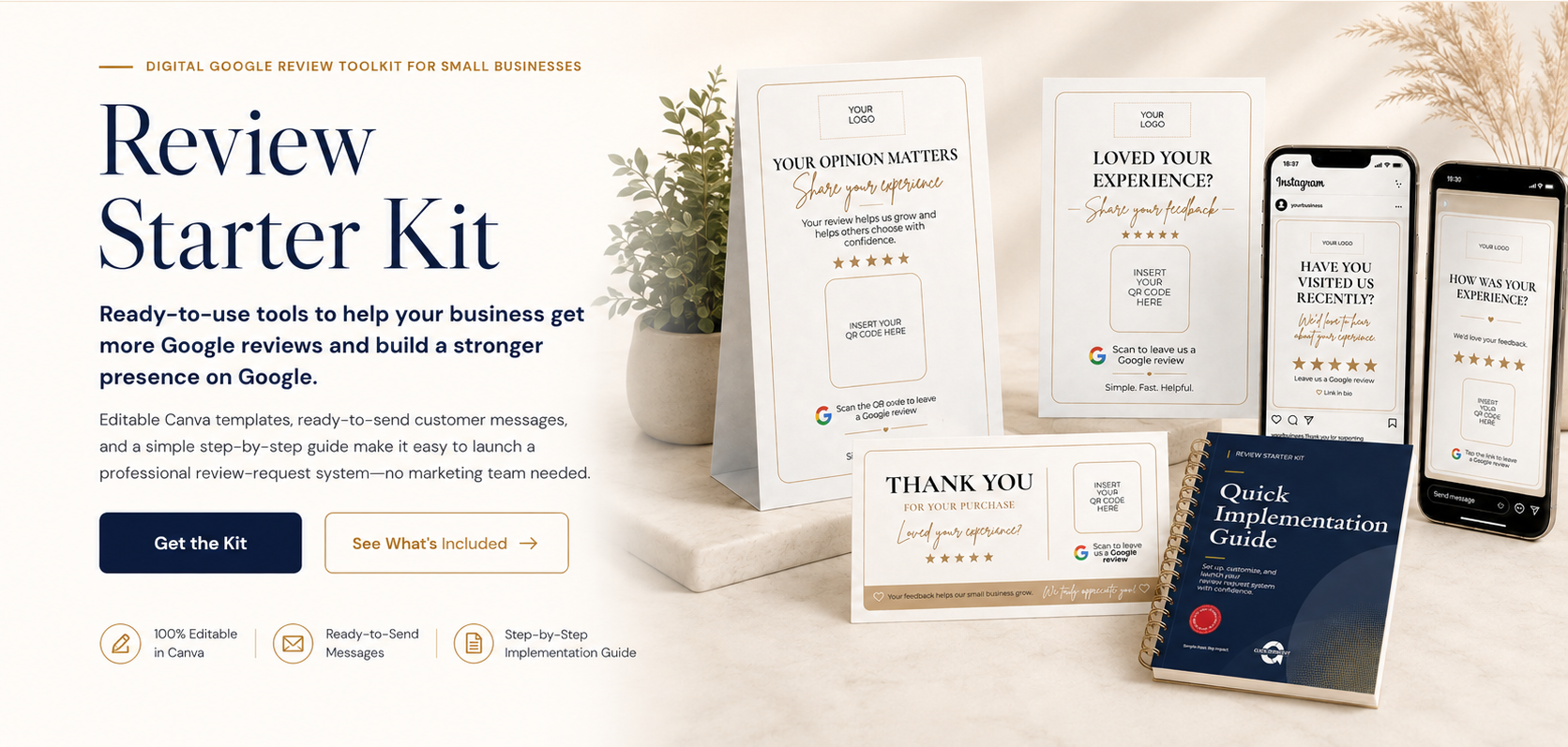 Review Starter Kit hero